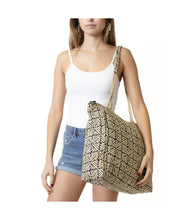 Cargar imagen en el visor de la galería, BOLSO PLAYA SOPPING CREMALLERA
