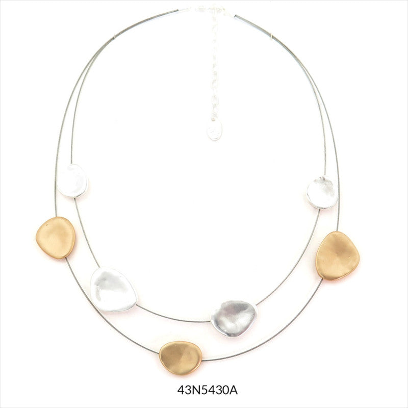 COLLAR CORTO PIEZAS METAL COMBI
