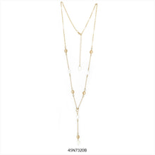 Cargar imagen en el visor de la galería, COLLAR LARGO TUBOS Y PIEZAS DE NÁCAR
