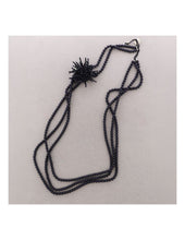 Cargar imagen en el visor de la galería, COLLAR LARGO TRIPLE CUENTAS FLOR CORAL RESINA
