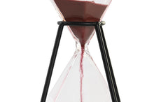 Cargar imagen en el visor de la galería, RELOJ ARENA METAL CRISTAL
