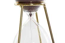 Cargar imagen en el visor de la galería, RELOJ ARENA METAL CRISTAL
