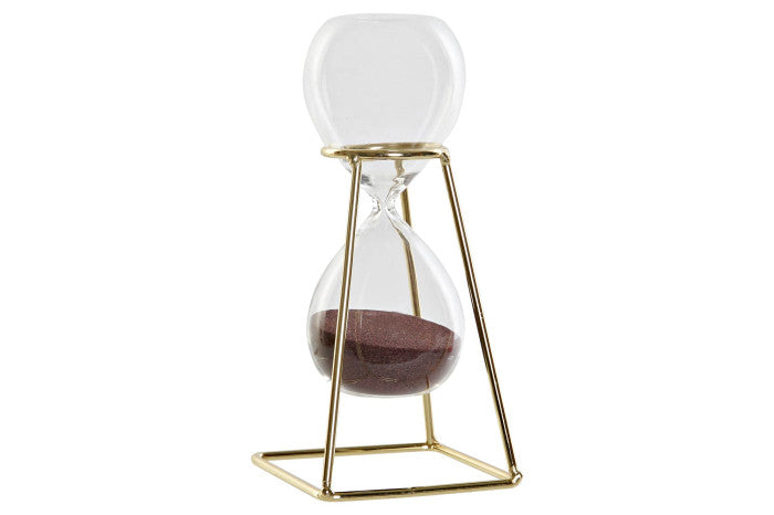 RELOJ ARENA METAL CRISTAL