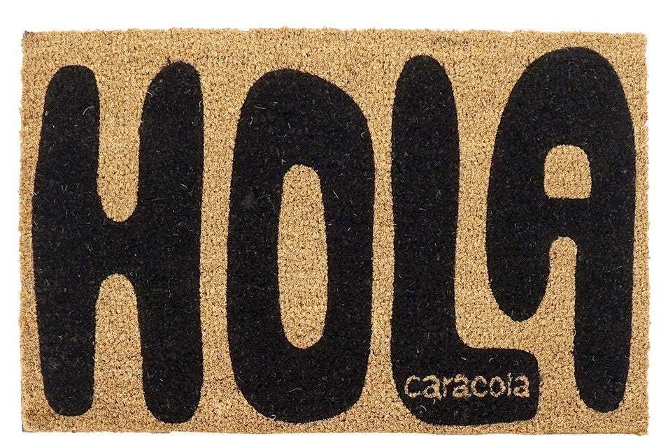 FELPUDO FIBRA COCO HOLA CARACOLA