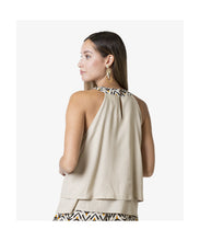 Cargar imagen en el visor de la galería, TOP HALTER DOS CAPAS
