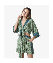 Cargar imagen en el visor de la galería, TOP CRUZADO ESTAMPADO ÉTNICO
