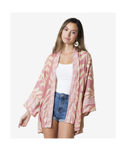 Cargar imagen en el visor de la galería, KIMONO CORTO ESTAMPADO RAMAS
