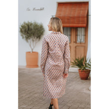 Cargar imagen en el visor de la galería, VESTIDO CAMISERO ESTAMPADO MIDI
