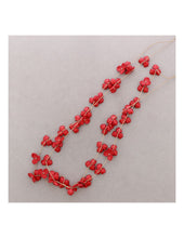 Cargar imagen en el visor de la galería, COLLAR LARGO DOBLE TIRA FLORES RESINA
