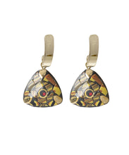 Cargar imagen en el visor de la galería, PENDIENTE MEDIO PIEDRAS
