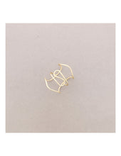 Cargar imagen en el visor de la galería, PULSERA BRAZALETE ANCHO CURVAS

