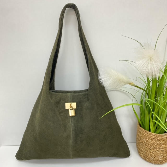 BOLSO PIEL SHOPPING DETALLE CANDADO