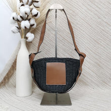 Cargar imagen en el visor de la galería, BOLSO RAFIA MINI CAPAZO
