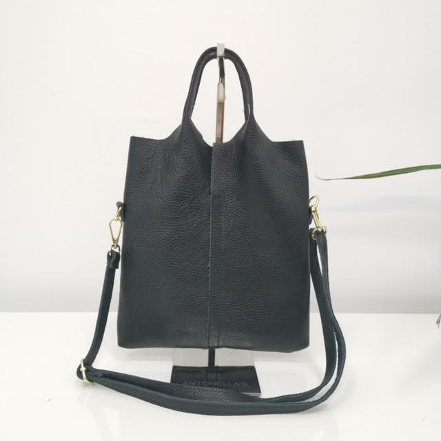 BOLSO PIEL SHOPPING MINI