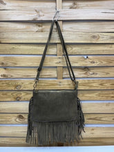 Cargar imagen en el visor de la galería, BOLSO PIEL ANTE CON PESPUNTE EN CONTRASTE
