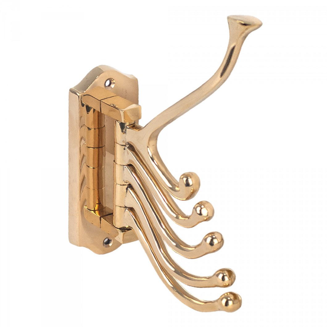 PERCHA 5 POMOS METAL