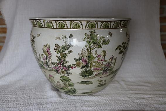 MACETERO PORCELANA