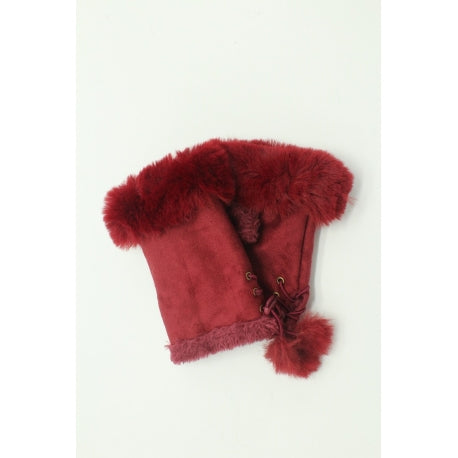 MITONES LISOS BORDE PELO