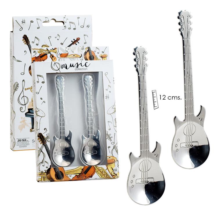 SET 2 CUCHARILLAS GUITARRA