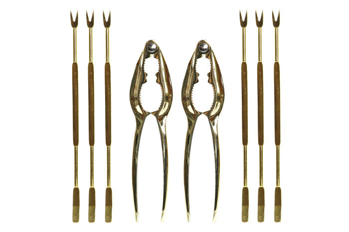 SET UTENSILIOS MARISCO