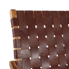 Cargar imagen en el visor de la galería, SILLÓN NATURAL TEKA-PIEL
