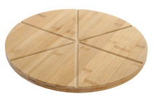 Cargar imagen en el visor de la galería, TABLA CORTADOR PIZZA BAMBÚ
